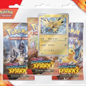 Pokemon TCG: Surging Sparks 3-pack - Zapdos