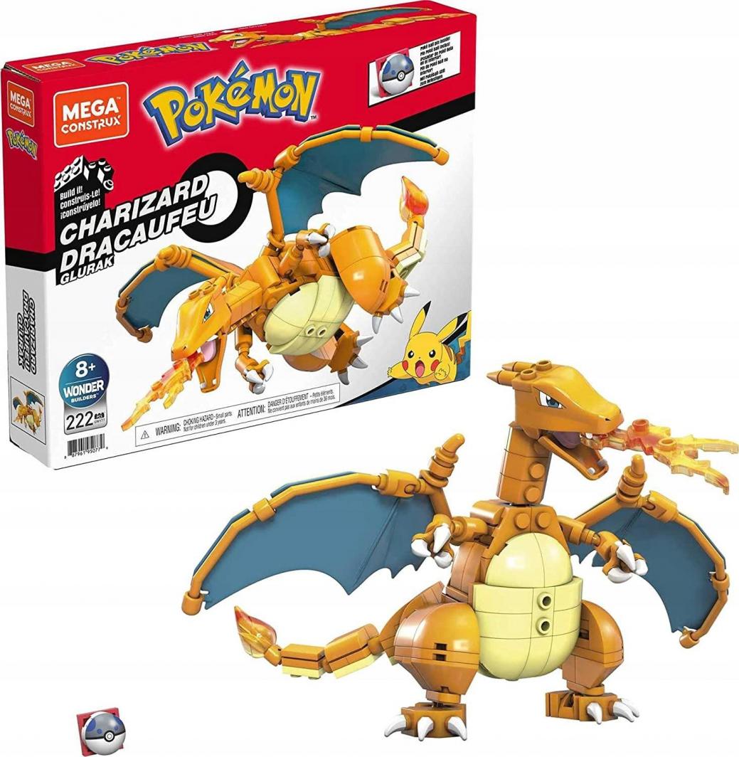 Mega Bloks Charizard Pokemon do zbudowania GWY77